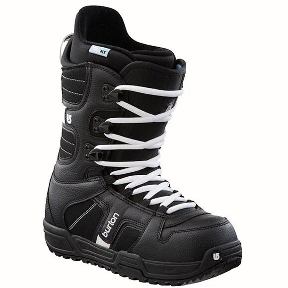 NEW! Burton Coco Womens Snowboard Boots! Size 7 Euro 38 Black & White - Picture 1 of 4